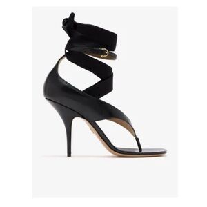 Salvatore Ferragamo Black High Heel Sandals